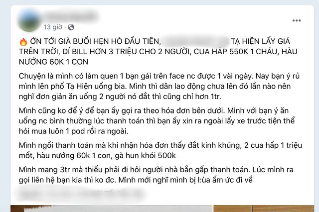 Xác minh thông tin quán nhậu ở Tạ Hiện ‘gài' thiếu nữ rủ rê người nhẹ dạ - Ảnh 2.