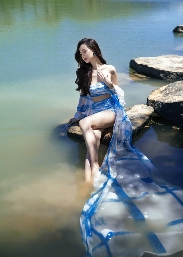 Mai Phương, Phương Nhi khoe body nóng bỏng với bikini - Ảnh 3.