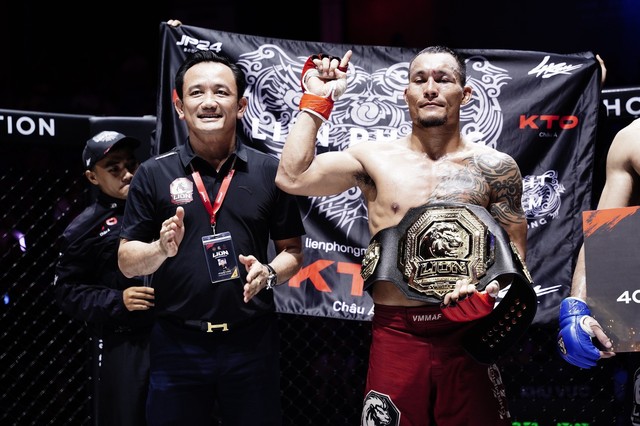Đánh bại Kamil Michal, Quang Lộc bảo vệ thành công đai vô địch LION Championship - Ảnh 5.