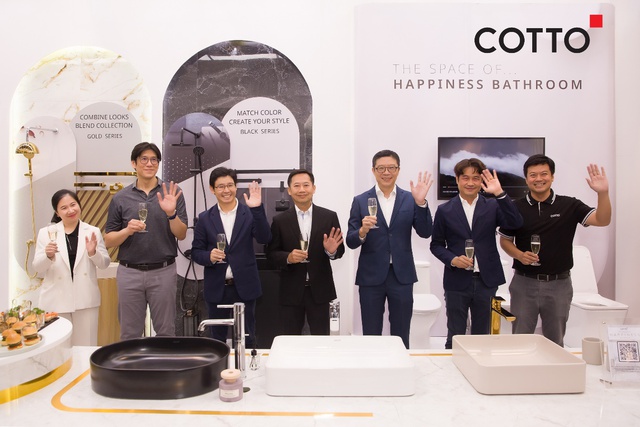 COTTO - Thương hiệu hàng đầu Thái Lan, mang cam kết bền vững vào triển lãm VIETBUILD - Ảnh 1.