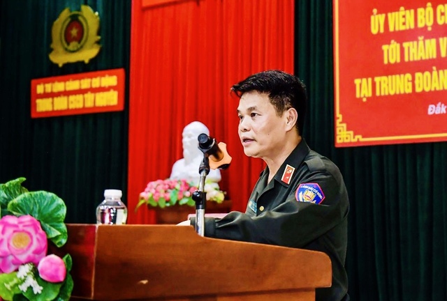 Trung đoàn CSCĐ Tây Nguyên báo cáo bộ trưởng việc truy bắt nhóm khủng bố ở ĐắkLắk - Ảnh 3.