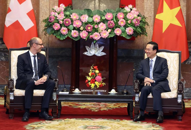 Việt Nam - Thụy Sĩ đẩy mạnh hợp tác trên mọi lĩnh vực  - Ảnh 1.