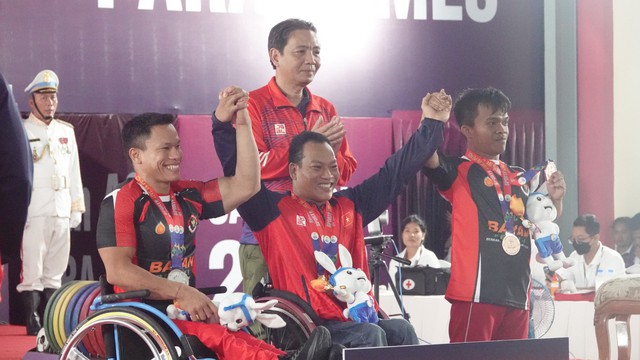 Xếp hạng huy chương ASEAN Para Games: Đoàn Việt Nam xếp nhì sau Indonesia  - Ảnh 2.