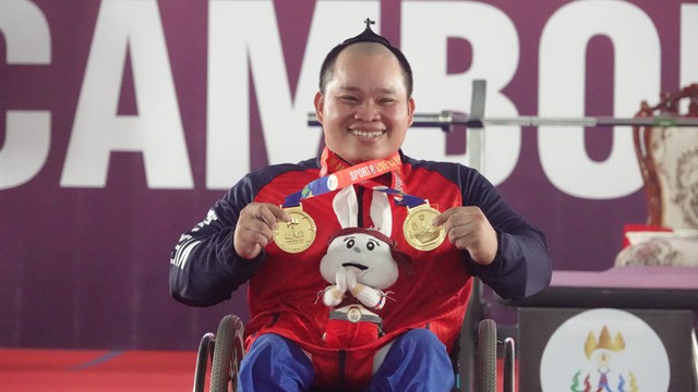 Xếp hạng huy chương ASEAN Para Games: Đoàn Việt Nam xếp nhì sau Indonesia  - Ảnh 1.