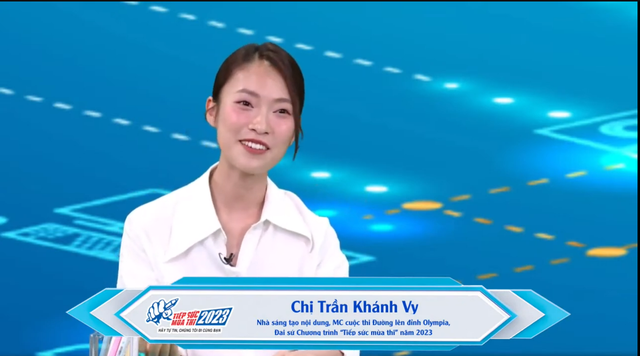 MC Trần Khánh Vy: ‘Nếu không có ai động viên, hãy tự động viên bản thân’ - Ảnh 1. MC Trần Khánh Vy: ‘Nếu không có ai động viên, hãy tự động viên bản thân’ - Ảnh 1.