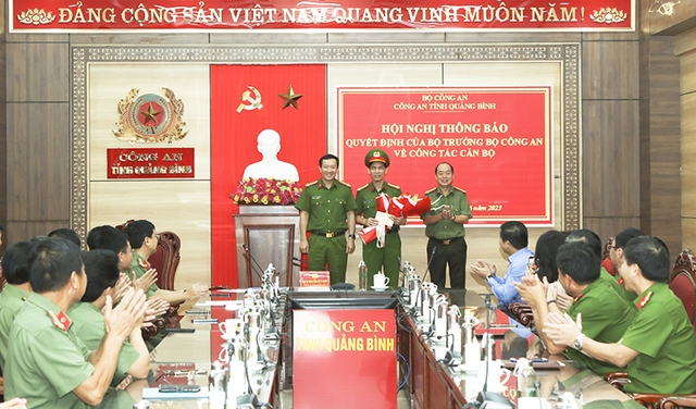 Phó giám đốc Công an tỉnh Quảng Bình giữ chức vụ Phó cục trưởng Cục nghiệp vụ - Ảnh 1.