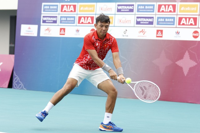 Lý Hoàng Nam tái xuất ở giải quần vợt nhà nghề Indonesia - Ảnh 2.