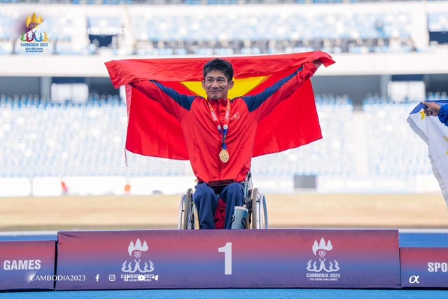 Xếp hạng huy chương ASEAN Para Games 12: Đoàn Việt Nam đạt 36 HCV - Ảnh 1.