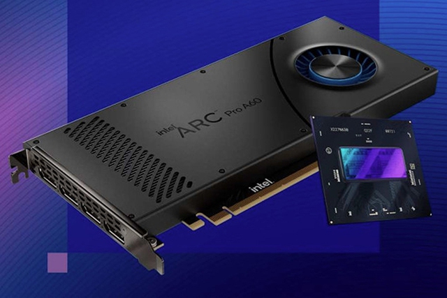 Intel công bố card đồ họa Arc Pro A60 và Pro A60M - Ảnh 1.