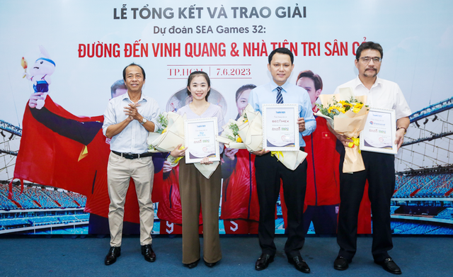 Hào hứng trao giải cuộc thi dự đoán kết quả SEA Games 32 - Ảnh 1.