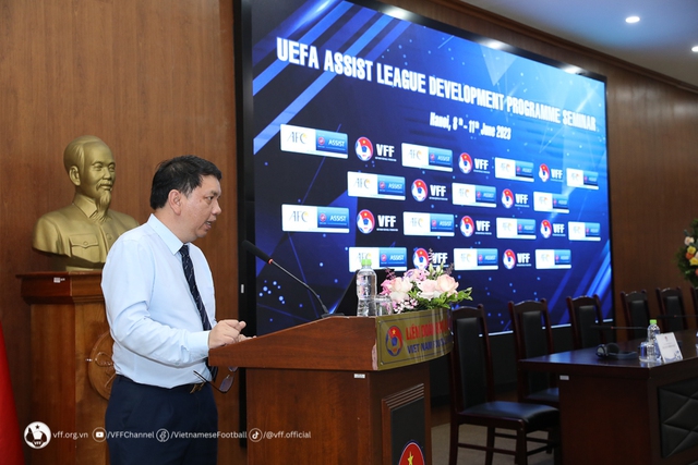Khai mạc hội thảo phát triển các giải bóng đá chuyên nghiệp - Ảnh 4.