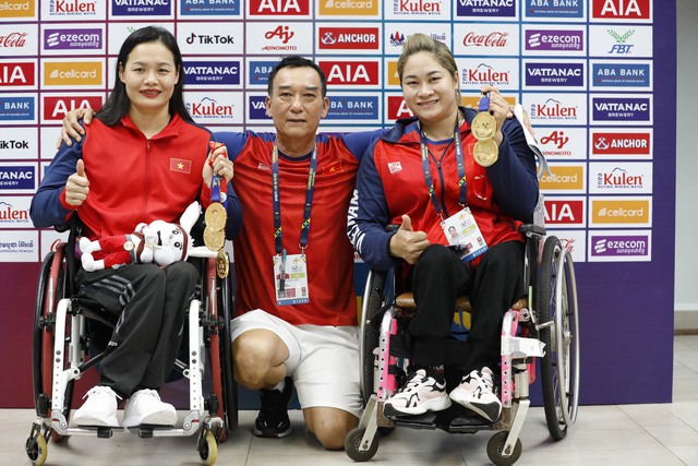 Xếp hạng huy chương ASEAN Para Games 12: Đoàn Việt Nam vượt chỉ tiêu - Ảnh 1.