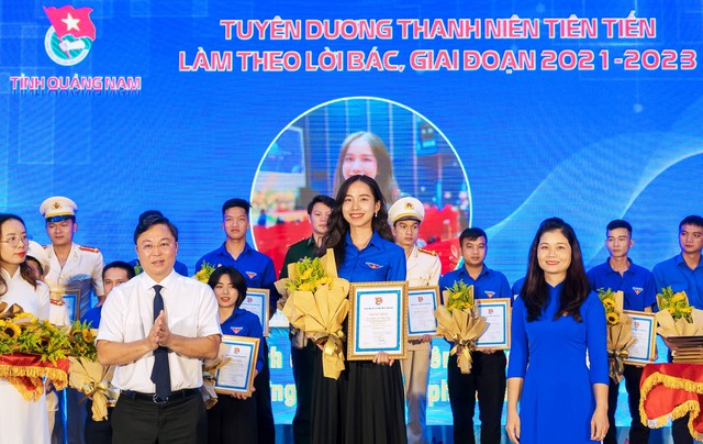 Tỉnh đoàn Quảng Nam tuyên dương 30 gương thanh niên tiên tiến làm theo lời Bác - Ảnh 2.