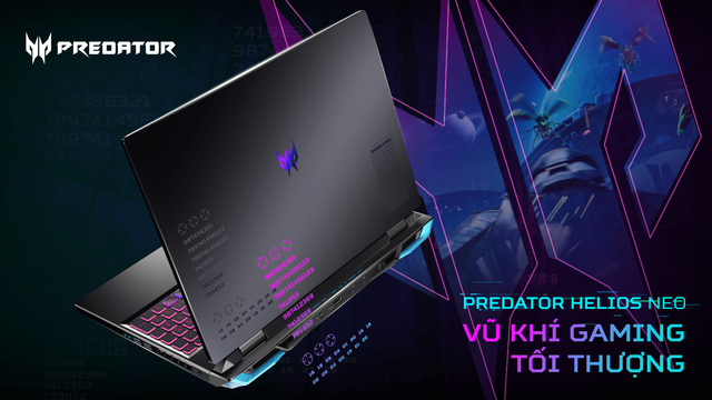 Acer ra mắt laptop Gaming cao cấp Predator Helios Neo 16: Vũ Khí Gaming Tối Thượng 2023 - Ảnh 1.