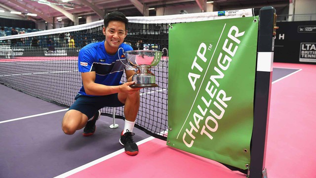Lý Hoàng Nam vào bán kết đơn nam giải quần vợt nhà nghề Indonesia - Ảnh 2.