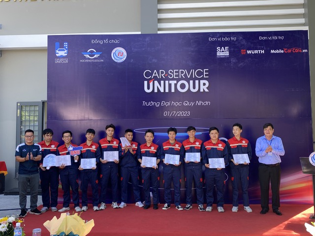 Đại học Quy Nhơn lần đầu tổ chức chương trình Car Service UniTour 2023 - Ảnh 1.