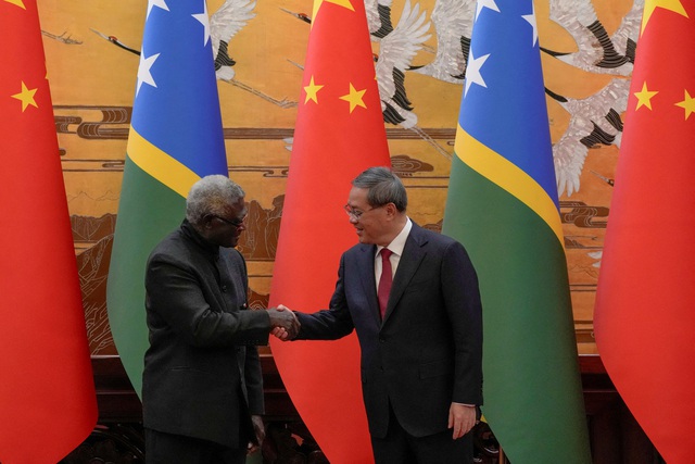 Trung Quốc, Quần đảo Solomon công bố quan hệ đối tác chiến lược toàn diện - Ảnh 1.