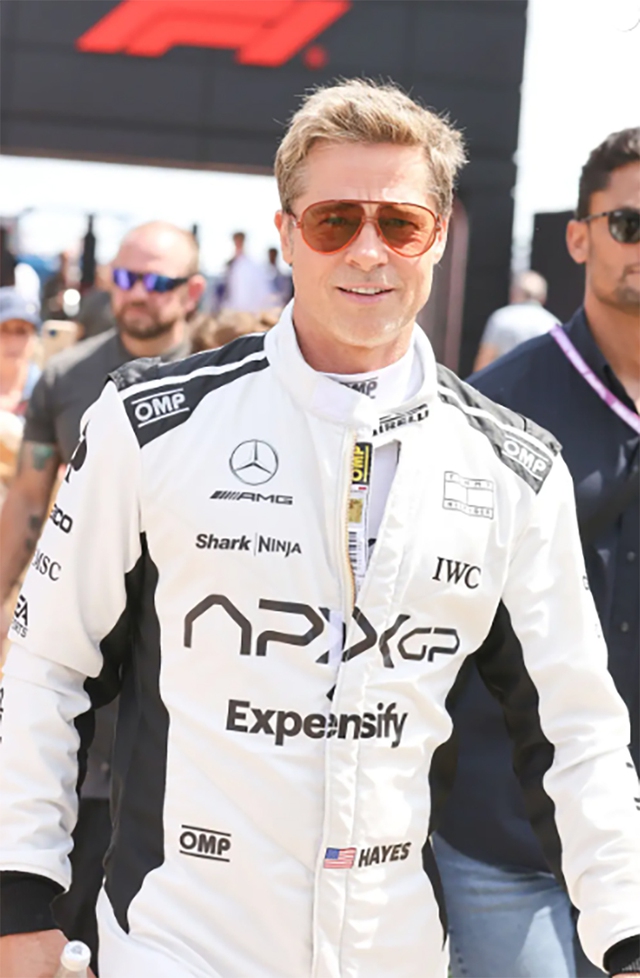 Brad Pitt 'không tuổi' trên trường quay phim giải đua xe F1 - Ảnh 2.