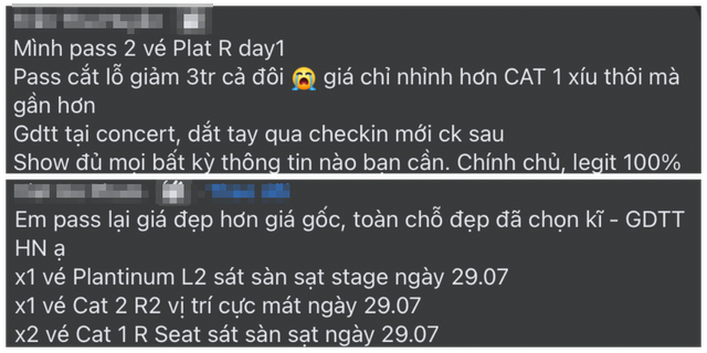 Phe vé kêu cứu vì ôm vé concert BlackPink tại Việt Nam - Ảnh 2.