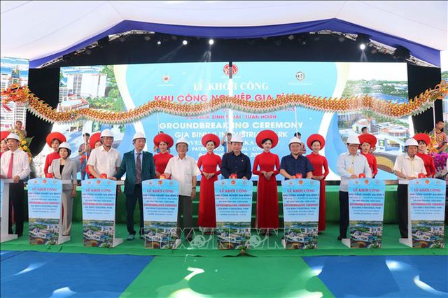 Khởi công khu công nghiệp gần 4.000 tỉ đồng ở Bắc Ninh - Ảnh 1.