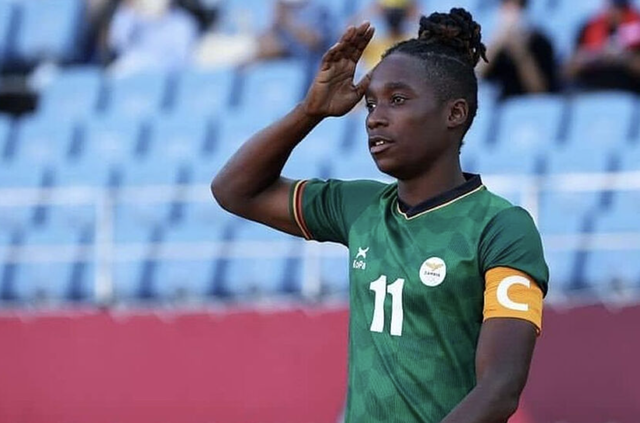 Nữ cầu thủ Zambia bị nghi ngờ giới tính vẫn thi đấu World Cup nữ 2023 - Ảnh 1.