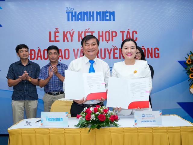 Báo Thanh Niên hợp tác về đào tạo và truyền thông với 7 trường ĐH - Ảnh 5.