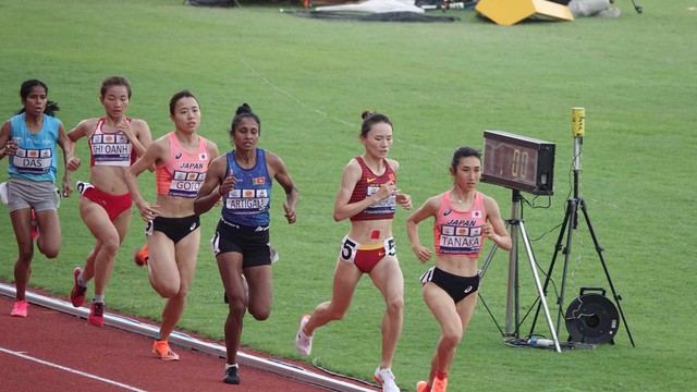 Nguyễn Thị Oanh hạng 5 cự ly 1.500 m giải điền kinh vô địch châu Á 2023  - Ảnh 3.