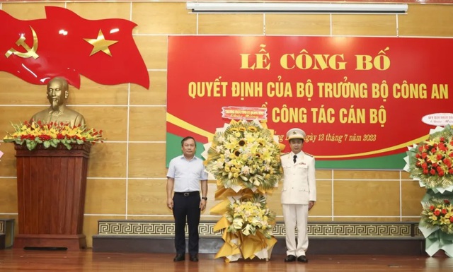Công an tỉnh Quảng Bình có Phó giám đốc mới - Ảnh 2.