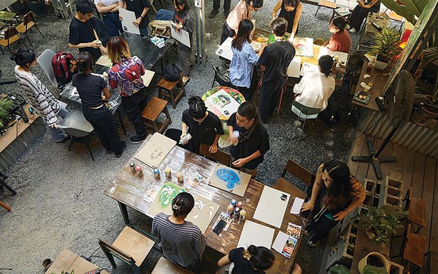 Ươm Art Hub - nơi gieo mầm cho những ý tưởng sáng tạo, ủng hộ những nghệ sĩ trẻ trên con đường theo đuổi niềm đam mê của bản thân