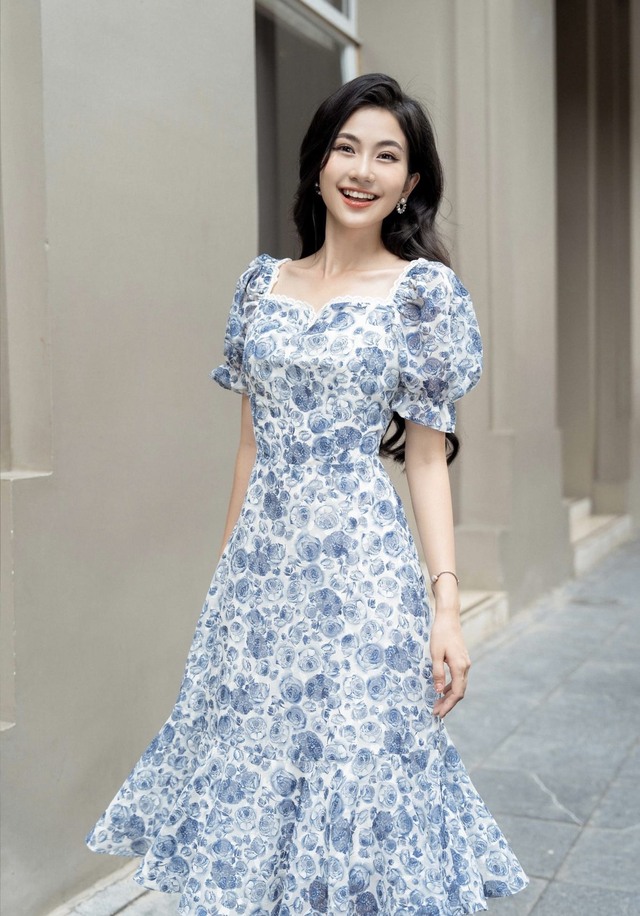 Điểm danh những chiếc váy đầm xòe họa tiết cực mốt cho quý cô sành điệu -  Thời trang - Việt Giải Trí