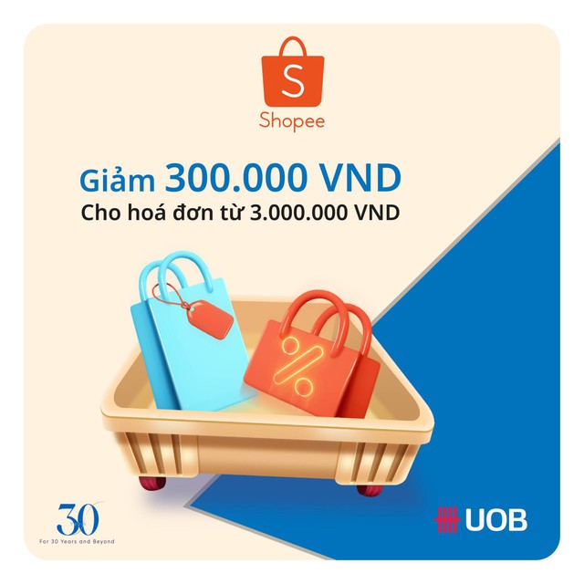 Ngân hàng UOB Việt Nam khuyến mãi rộn ràng mừng sinh nhật tuổi 30 - Ảnh 2. Ngân hàng UOB Việt Nam khuyến mãi rộn ràng mừng sinh nhật tuổi 30 - Ảnh 2.
