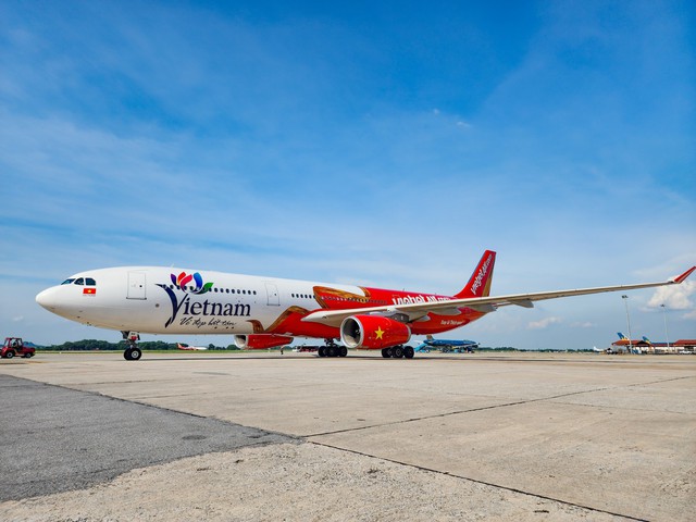 Biểu tượng Du lịch Việt Nam lên thân tàu bay lớn của Vietjet - Ảnh 3.