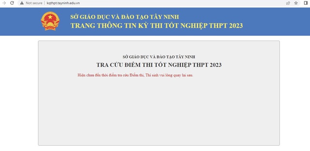 Thí sinh bất ngờ tra cứu được điểm thi tốt nghiệp THPT 2023? - Ảnh 2.