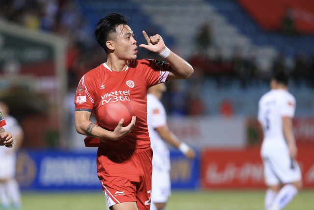 V-League 2023, CLB Viettel 2-0 CLB Hải Phòng: Nhâm Mạnh Dũng tỏa sáng  - Ảnh 4.