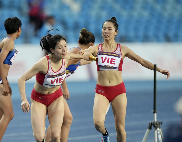 Ngày quyết định của điền kinh Việt Nam ở giải châu Á: Săn vàng 4x400 m nữ - Ảnh 1.