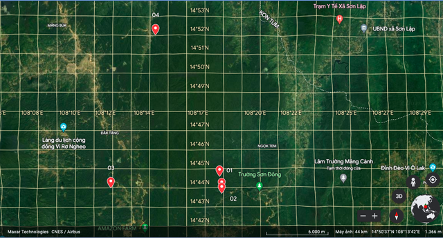 Mới sáng ra ở Kon Tum lại có dồn dập 5 trận động đất - Ảnh 3.
