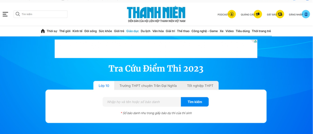 Đã có điểm thi tốt nghiệp THPT 2023, thí sinh tra cứu tại đây - Ảnh 1.