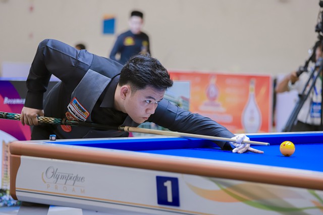 Thạc sĩ Bao Phương Vinh đăng quang giải billiards quốc tế Bình Dương 2023 - Ảnh 1.