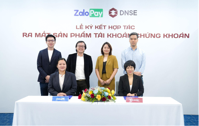 ZaloPay hợp tác cùng DNSE để trở thành ví điện tử hỗ trợ đầu tư chứng khoán - Ảnh 1.