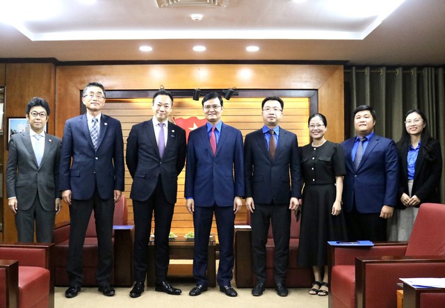 Anh Bùi Quang Huy tiếp Phó trưởng Ban Nghiên cứu chính sách Đảng LDP Nhật Bản - Ảnh 4.