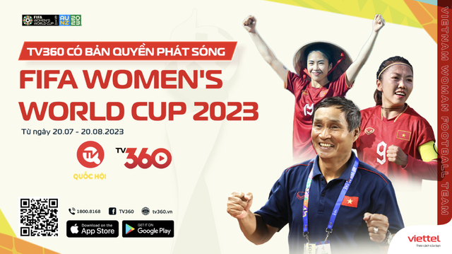 Khán giả có thể xem toàn bộ 64 trận ở World Cup 2023 trên sóng truyền hình - Ảnh 1.