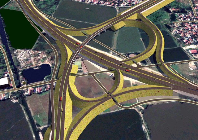 Khởi công đường 3.200 tỉ nối cao tốc Pháp Vân - Cầu Giẽ với Vành đai 3 - Ảnh 3.