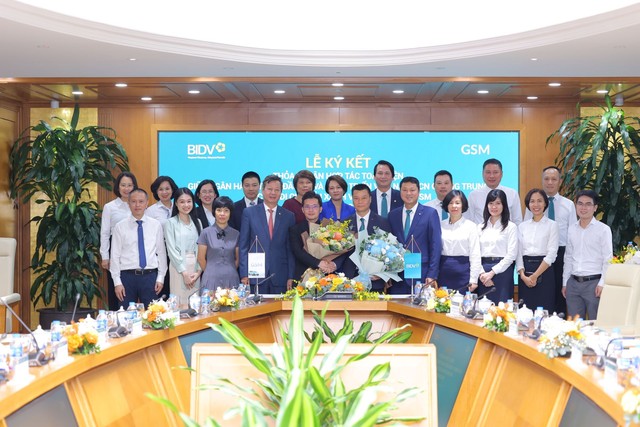 Công ty GSM ký kết thỏa thuận hợp tác toàn diện với BIDV Chi nhánh Quang Trung - Ảnh 3.