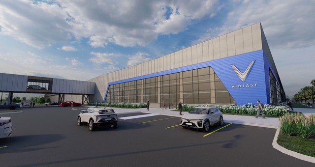 VinFast khởi công nhà máy đầu tiên tại Mỹ - Ảnh 1.