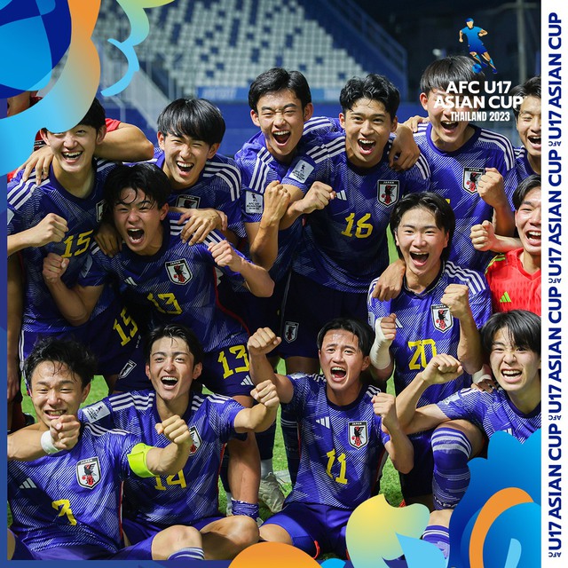 Thắng ấn tượng Hàn Quốc, U.17 Nhật Bản lập kỷ lục vô địch giải châu Á - Ảnh 1.