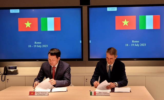 Việt Nam và Ý sẽ ký hiệp định bảo vệ và trao đổi thông tin mật - Ảnh 1.