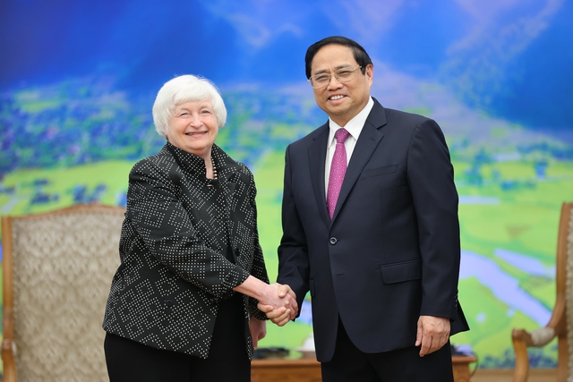 Bộ trưởng Tài chính Mỹ Janet Yellen:Chính sách tiền tệ của Việt Nam ngày càng tiến bộ - Ảnh 2.