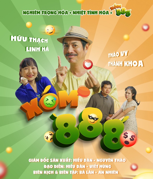 Lừa đảo bảo hiểm, bán hàng nhái... vào sitcom 'Xóm 888'  - Ảnh 2.