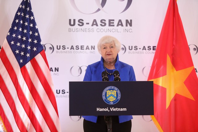 Bộ trưởng Tài chính Mỹ nói về vai trò của Việt Nam trong thông điệp ‘friendshoring’ - Ảnh 1.