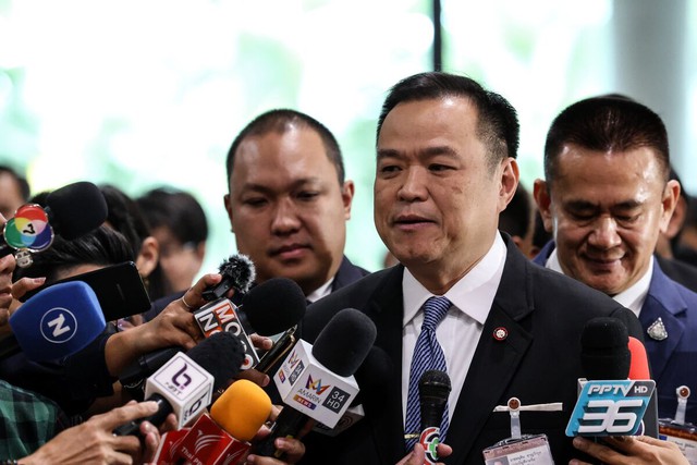 Đảng xếp thứ ba của Thái Lan tuyên bố không liên minh với đảng Tiến lên - Ảnh 1.